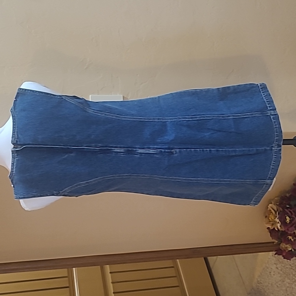 AE sz 4 Jean Dress 100% Cotton (zips in back) - Picture 7 of 7